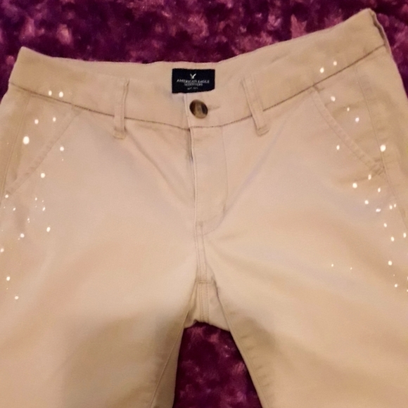 American Eagle Outfitters khaki shorts sz. 2 - Picture 1 of 7